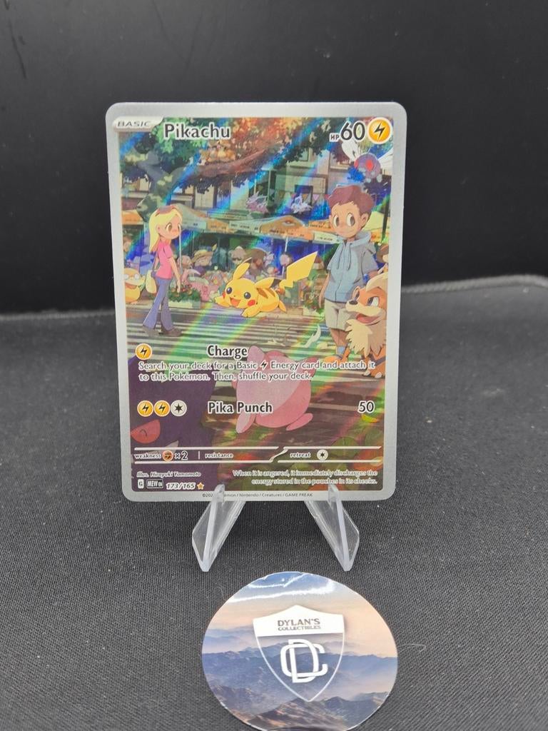 Pikachu - 151 - 173/165, Ophalen of Verzenden, Zo goed als nieuw