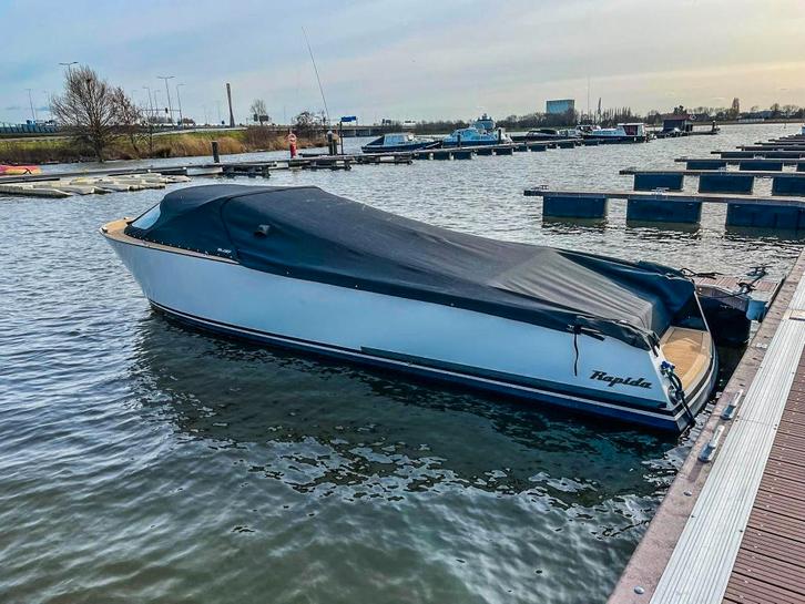 iSloep Rapida 750 (2021) Boegschroef | 21PK Inboard, Watersport en Boten, Sloepen, Gebruikt, 10 tot 30 pk, 6 meter of meer, Binnenboordmotor