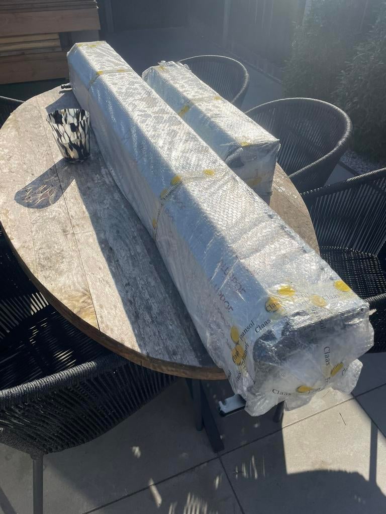 Elektrische Rolluiken zwart 2 stuks nieuw, Ophalen, Overige kleuren, 200 cm of meer, 150 tot 200 cm