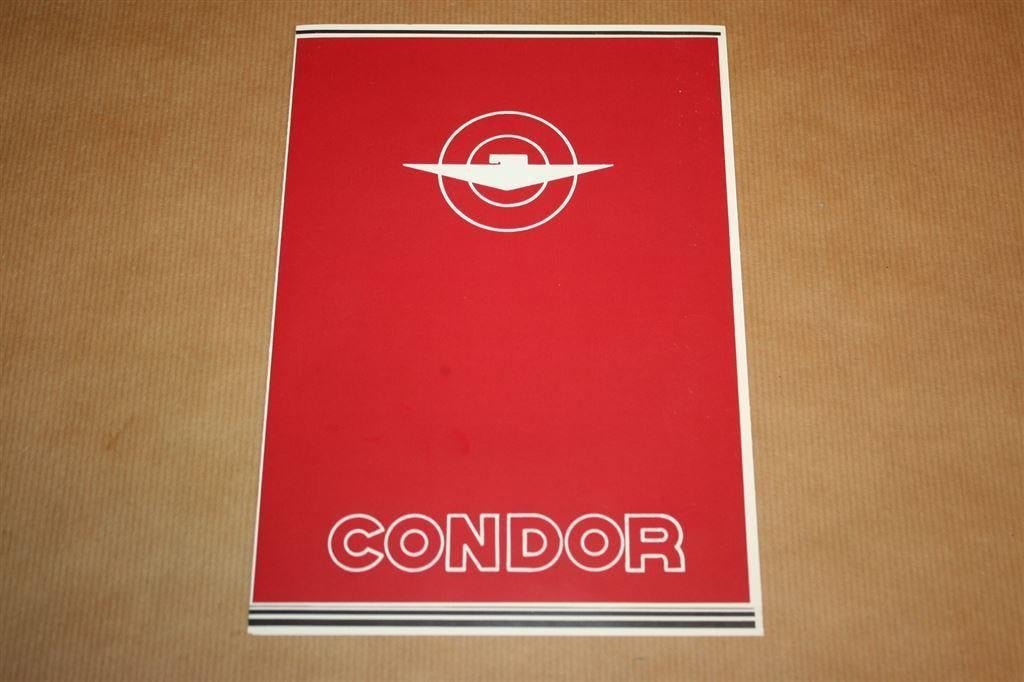 Brochure Condor motoren - Facsimile 1935 !!, Boeken, Ophalen of Verzenden, Zo goed als nieuw