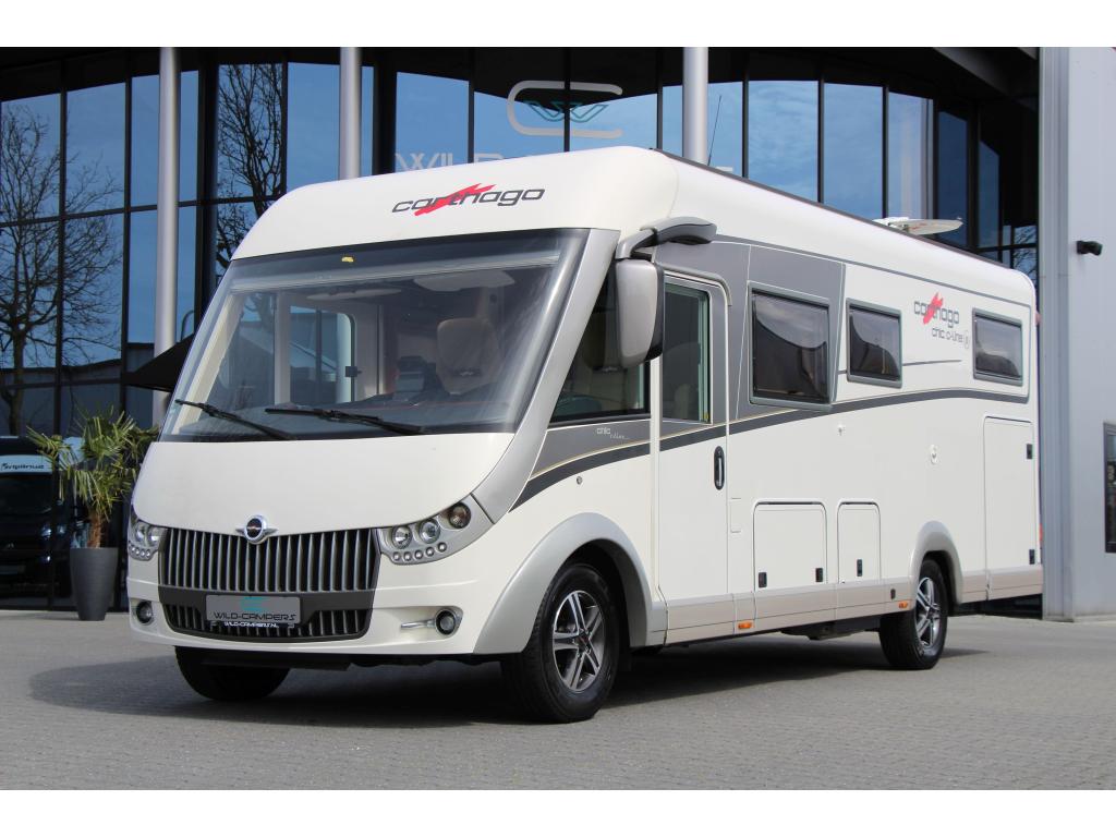 Carthago Chic C-Line I 4.8 Enkele bedden - Automaat, Caravans en Kamperen, Campers, Chemisch toilet, Luifel, Ringverwarming, Fiat