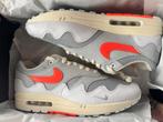 Patta Air Max 1 White/hyper crimson. 12us, 46eur, Ophalen of Verzenden, Nieuw, Wit