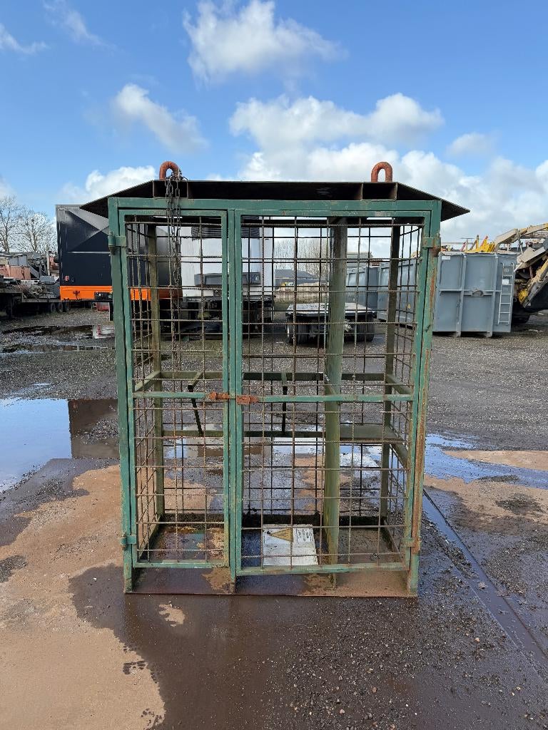 Gasflessen rek/krat/unit, Ophalen, Gebruikt, 100 cm of meer, 60 cm of meer