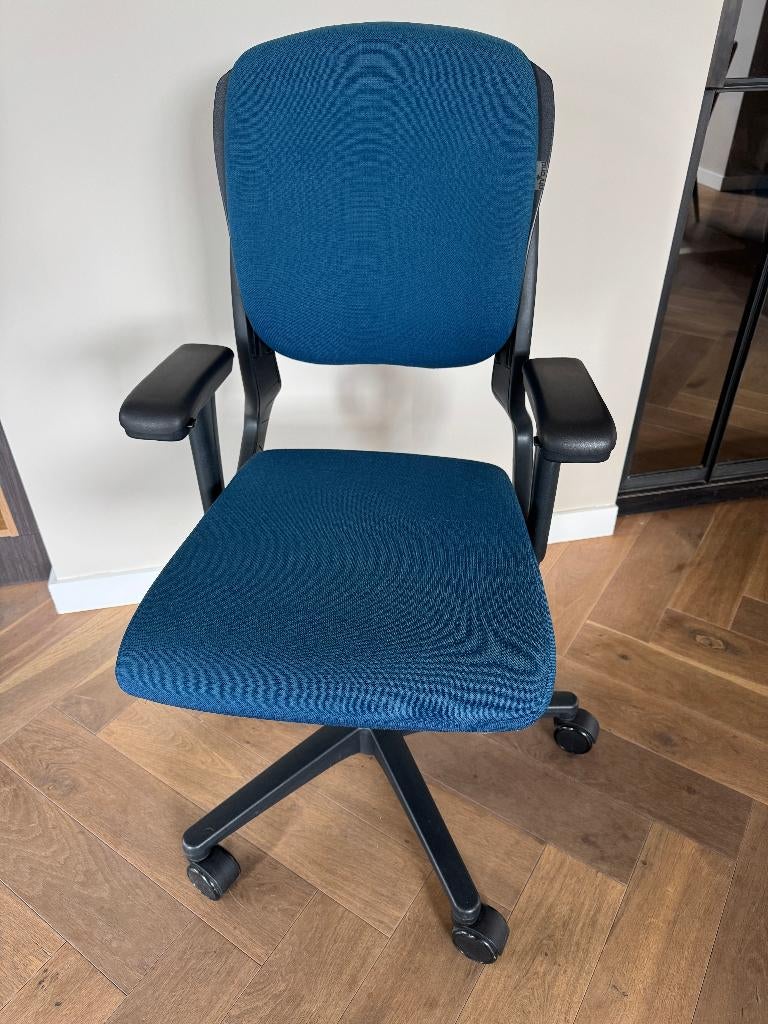 🧡Ahrend bureaustoel in perfecte staat!🧡, Ophalen, Blauw, Zo goed als nieuw, Bureaustoel