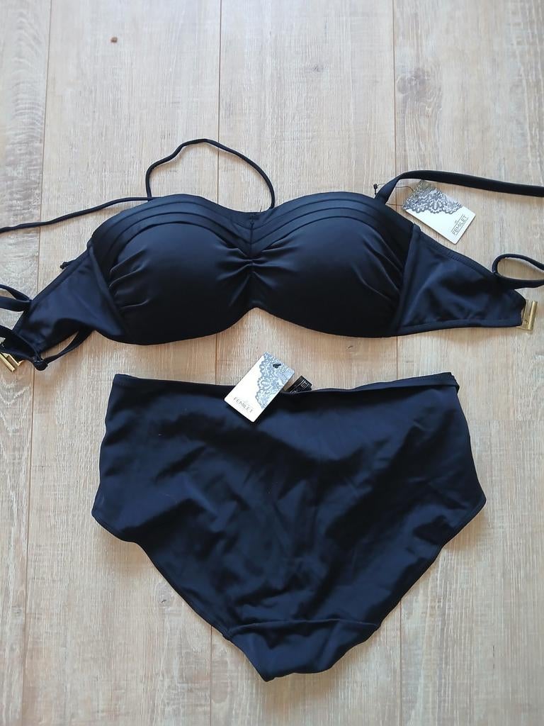 Nieuw Zwarte Femilet bikini 70F / 42., Kleding | Dames, Zwart, Nieuw, Ophalen of Verzenden, Bikini