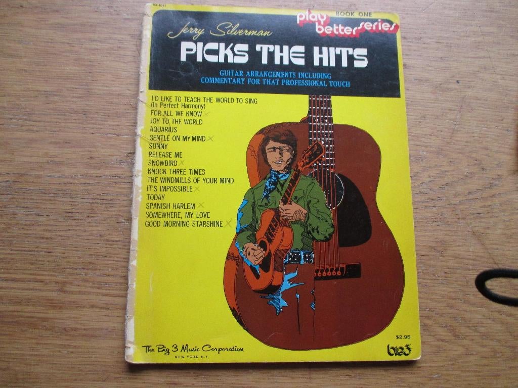 JERRY SILVERMAN - PICK THE HITS -, Gebruikt, Ophalen of Verzenden, Artiest of Componist, Keyboard