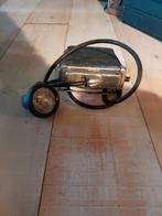 Vintage mijnwerkerslamp met batterijhouder, Ophalen of Verzenden