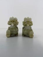 Set onyx Foo Dogs – groen geaderd, Ophalen of Verzenden, Zo goed als nieuw, Dier