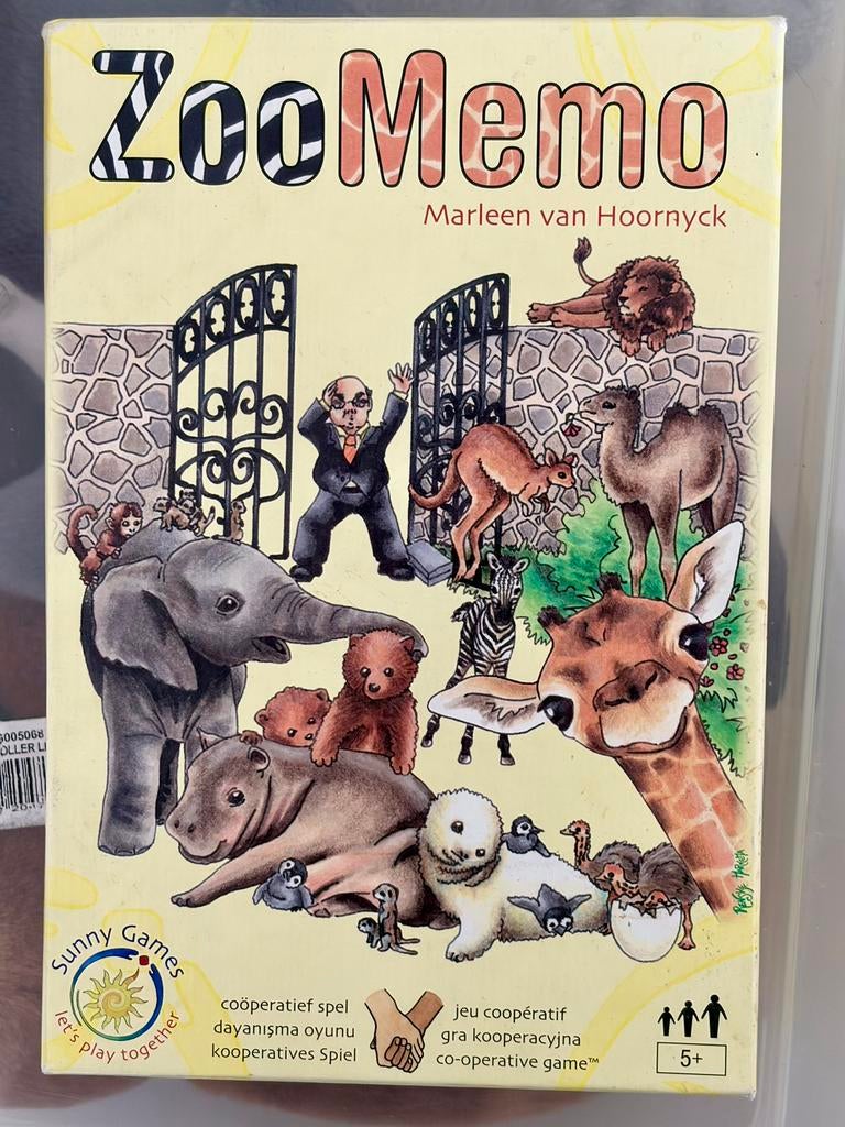 Zoo Memo, Ophalen, Zo goed als nieuw