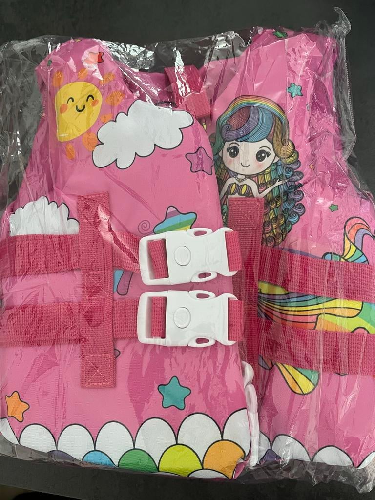 Nieuw - Roze zwemvest voor kinderen (14-23kg), Kinderen en Baby's, Babykleding | Baby-zwemkleding, Meisje, Nieuw, Overige maten