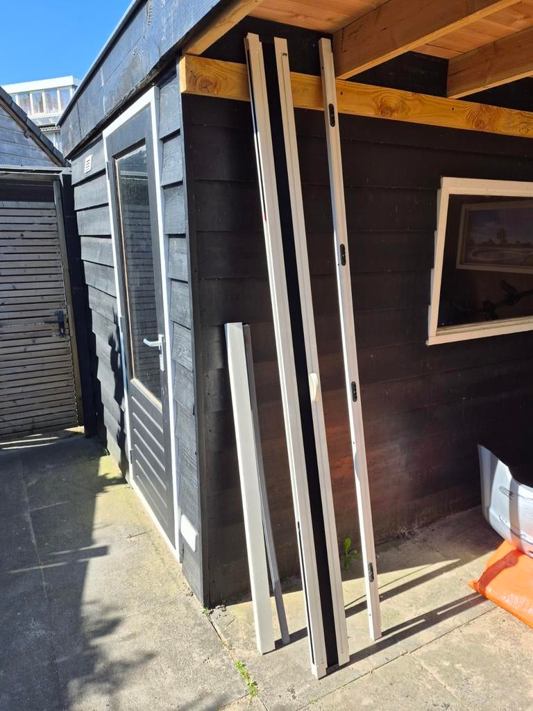 Rolhor Luxaflex voor schuifpui, 229 hoog, Doe-het-zelf en Verbouw, Deuren en Horren, Ophalen, Kunststof, Hordeur, Schuifdeur