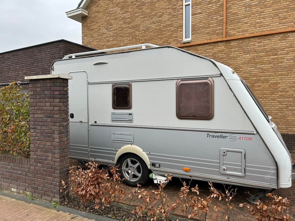 Kip Traveller 41 TDB Cruise Edition -  Mover - Voortent, Caravans en Kamperen, Kip, Omvormbare zithoek, Treinzit, 750 - 1000 kg