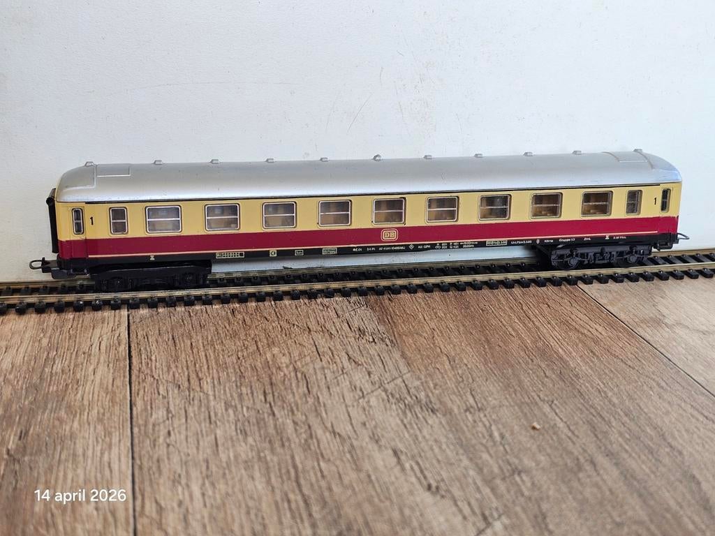 Modeltrein Ho lima D rijtuig DB, Ophalen of Verzenden, Gelijkstroom, Wagon, Lima