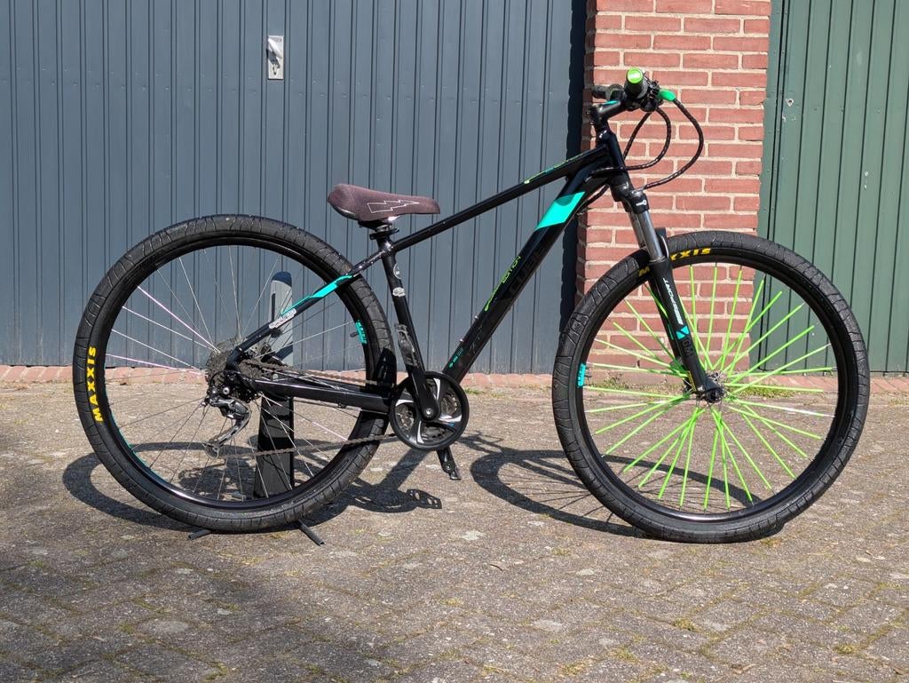 Custom Wheeliebike (Cube AIM), Fietsen en Brommers, Fietsen | Mountainbikes en ATB, Gebruikt, Hardtail, Schijfrem, Ophalen