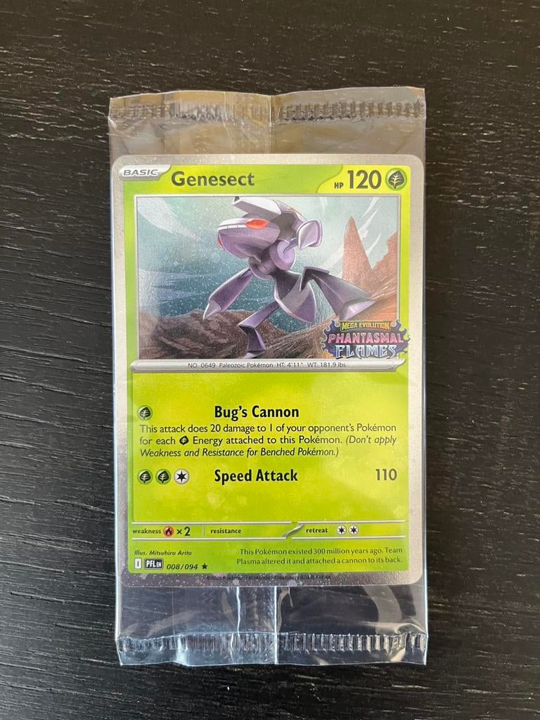 xPFL 008 Genesect stanped promo sealed, Ophalen of Verzenden, Nieuw