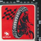 Sticker: Metzeler (2), Verzamelen, Ophalen of Verzenden, Zo goed als nieuw, Auto of Motor