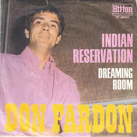 don fardon - indian reservation  (1968 / poprock), Gebruikt, 7 inch, Single, Ophalen of Verzenden