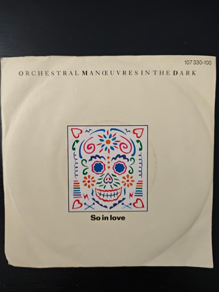 Orchestral Manoeuvres in the dark. So in love, Cd's en Dvd's, Vinyl Singles, Ophalen of Verzenden, Gebruikt, Overige formaten