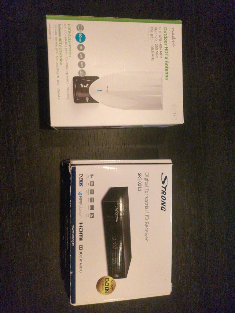 TV ontvanger met antenne voor caravan/camper, Ophalen of Verzenden, Nieuw, Decoder