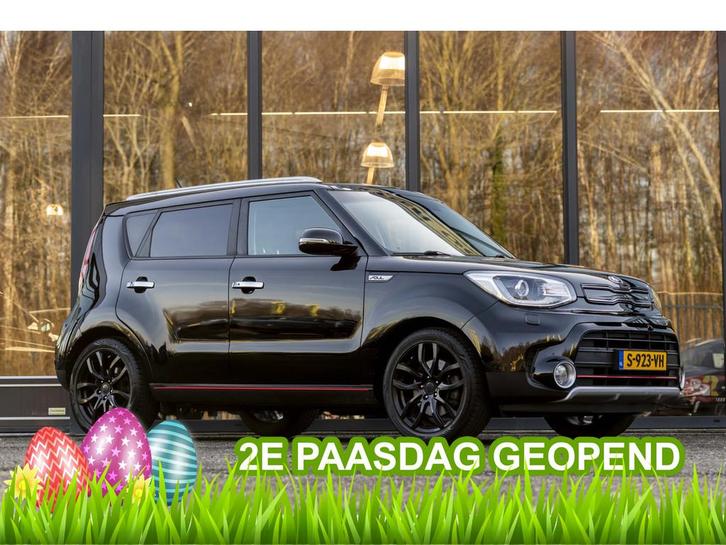Kia Soul II 1.6 turbo Final Edition 204 pk (bj 2017), Auto's, Kia, Te koop, Soul, ABS, Achteruitrijcamera, Airbags, Airconditioning