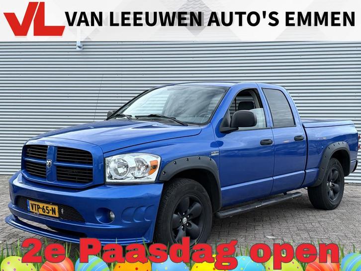 Dodge RAM 1500, Auto's, Bestelauto's, Bedrijf, Te koop, Metallic lak, Dodge, LPG, Euro 4, Automaat, Geïmporteerd, Blauw, Grijs