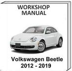 Volkswagen Beetle 2012-2019 Workshop manual op DVD in PDF, Verzenden
