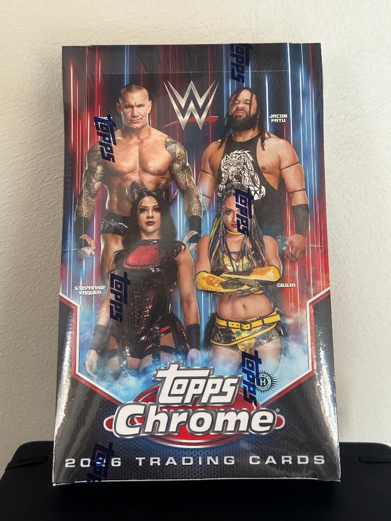 2026 Topps Chrome WWE - Hobby Box, Buitenlandse clubs, Spelerskaart, -, -