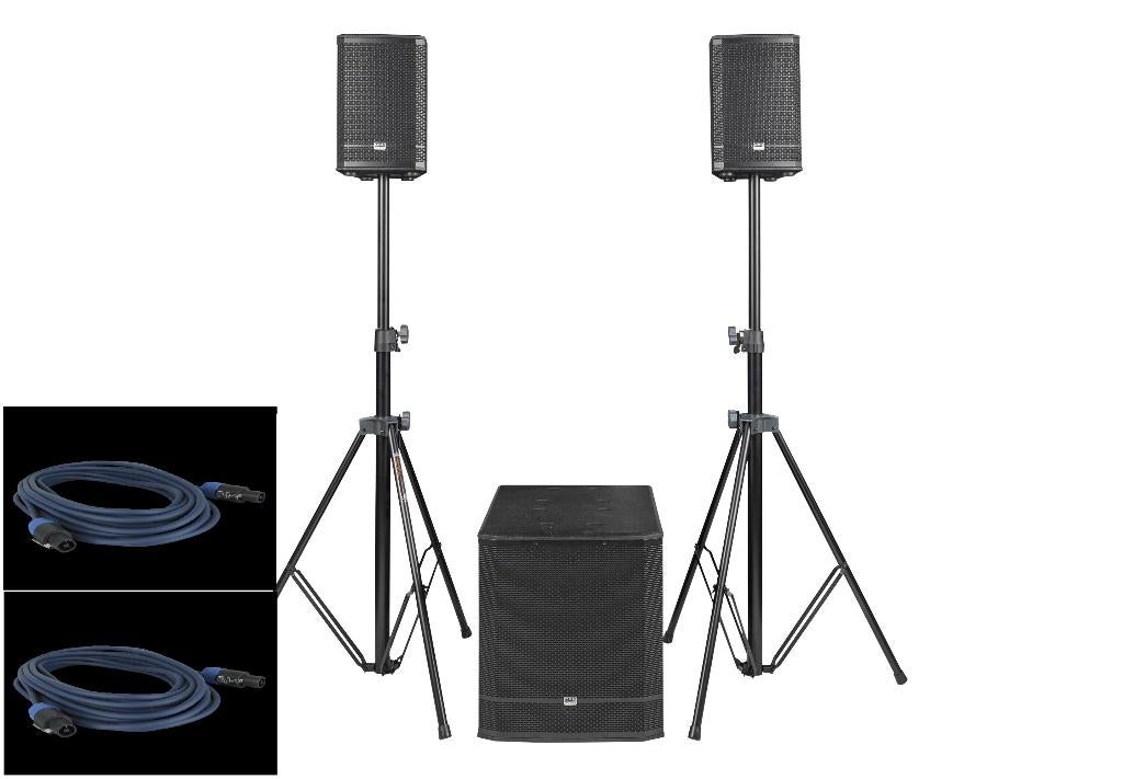 Dap Pure speaker set aktief, Audio, Tv en Foto, Luidsprekers, Nieuw, Front, Rear of Stereo speakers, 120 watt of meer, Overige merken