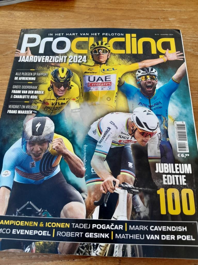 Procycling Jaaroverzicht 2024 - Jubileum Editie 100, Ophalen of Verzenden