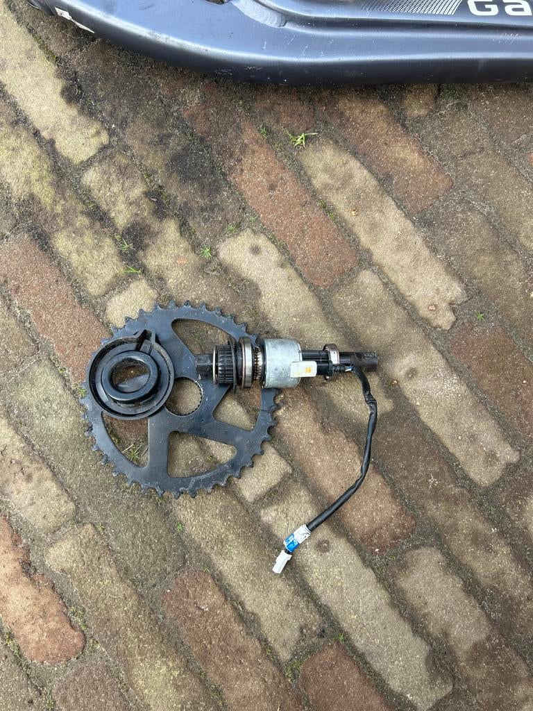 Gazelle fietsframe en onderdelen panasonic, Fietsen en Brommers, Fietsonderdelen, Ophalen, Gebruikt, Algemeen, Frame