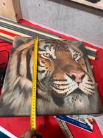 Schilderij op canvas tijger 30x30 cm, Ophalen