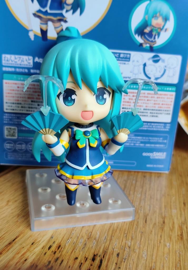 Nendoroid Aqua Konosuba anime figure, Ophalen of Verzenden, Zo goed als nieuw