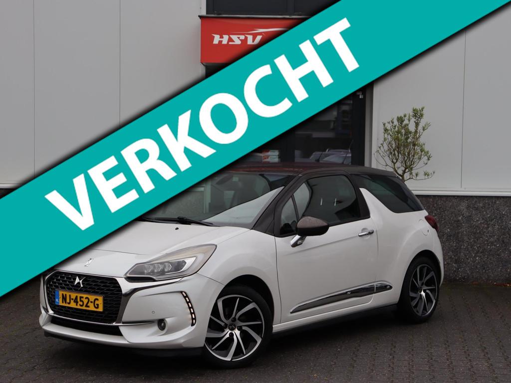 DS 3 1.2 PureTech So Chic navi LM org NL, Voorwielaandrijving, Gebruikt, 1199 cc, 82 pk