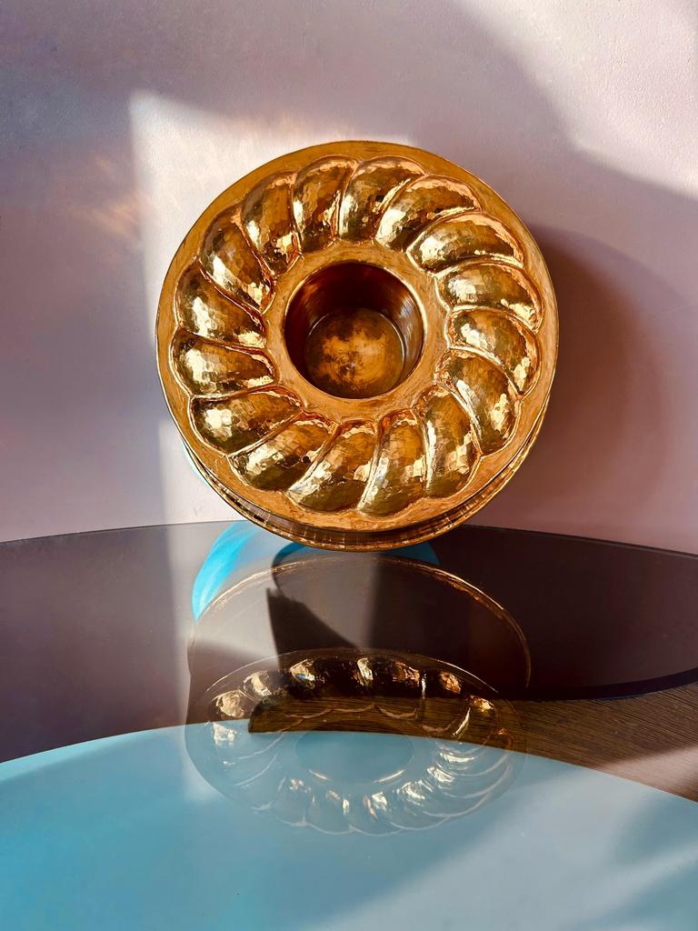 GROTE KOPEREN TULBAND, Ophalen of Verzenden