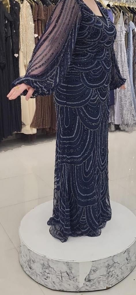 Galajurk/abiye maat 46, Galajurk, Blauw, Maat 46/48 (XL) of groter, Ophalen of Verzenden