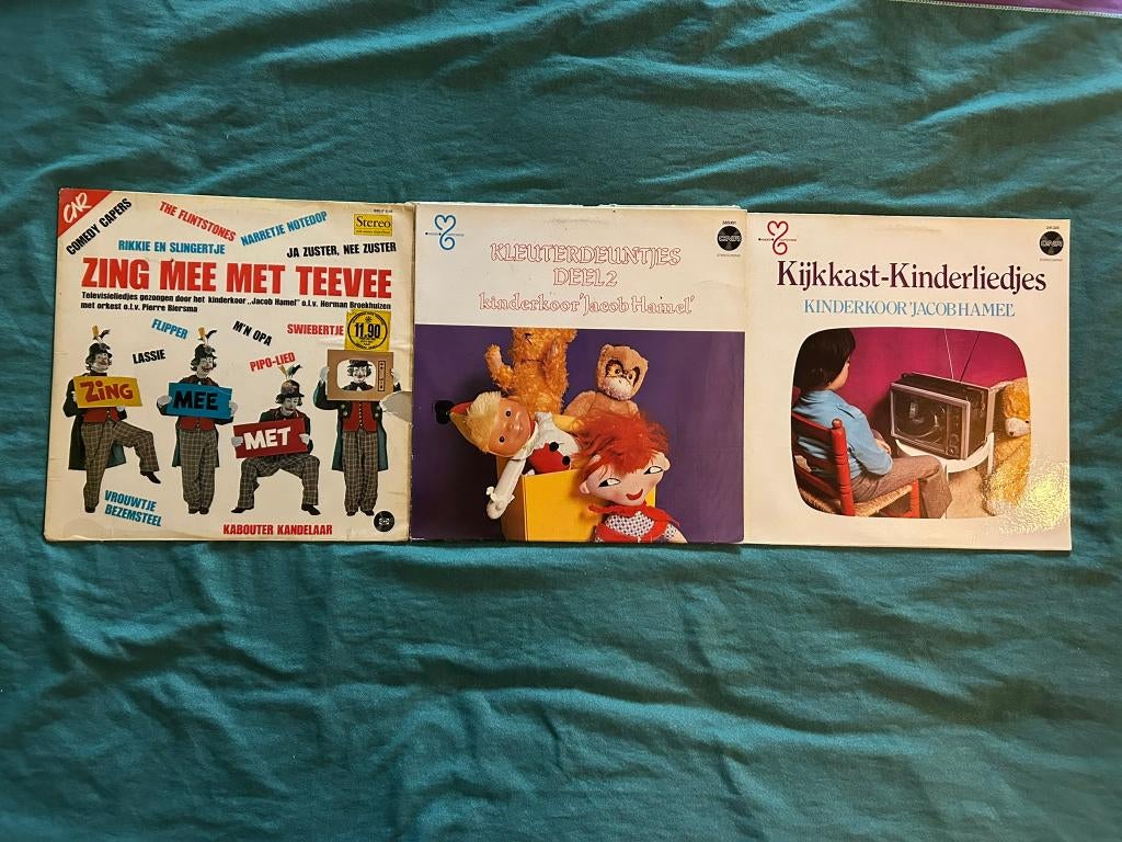 3 LP's Kinderkoor Jacob Hamel (ook per stuk te koop), Gebruikt, 1980 - 1989, Ophalen of Verzenden, 12 inch