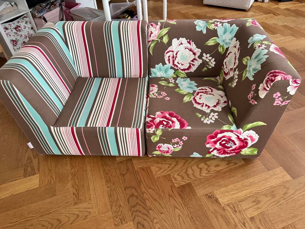 Kinderkamer bankje (merk Ploem), Ophalen, Gebruikt, Minder dan 75 cm, Tweepersoons