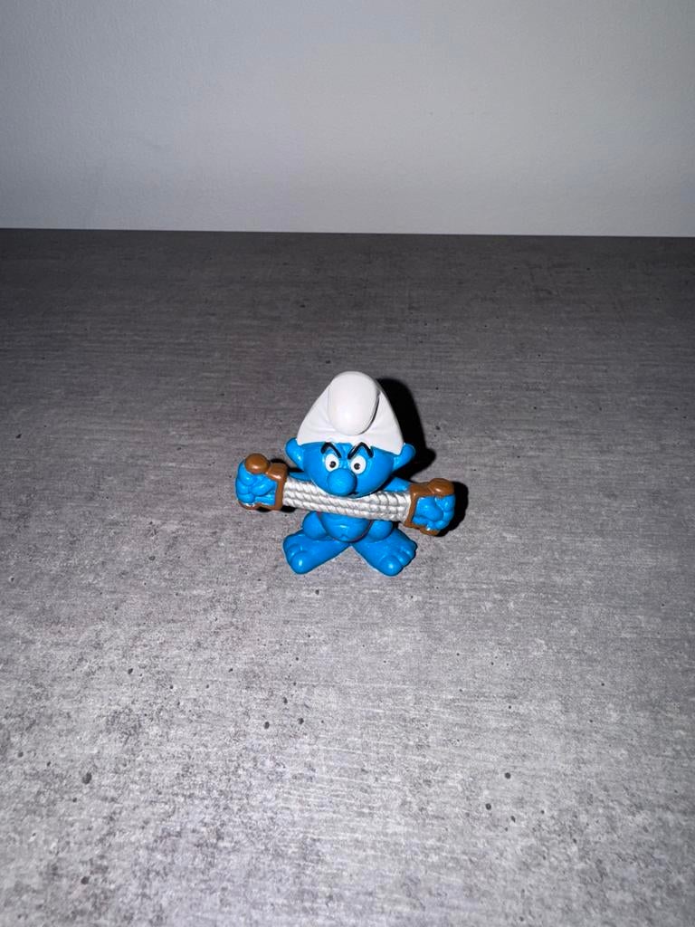 Fitness smurf, Ophalen of Verzenden, Zo goed als nieuw, Overige Smurfen