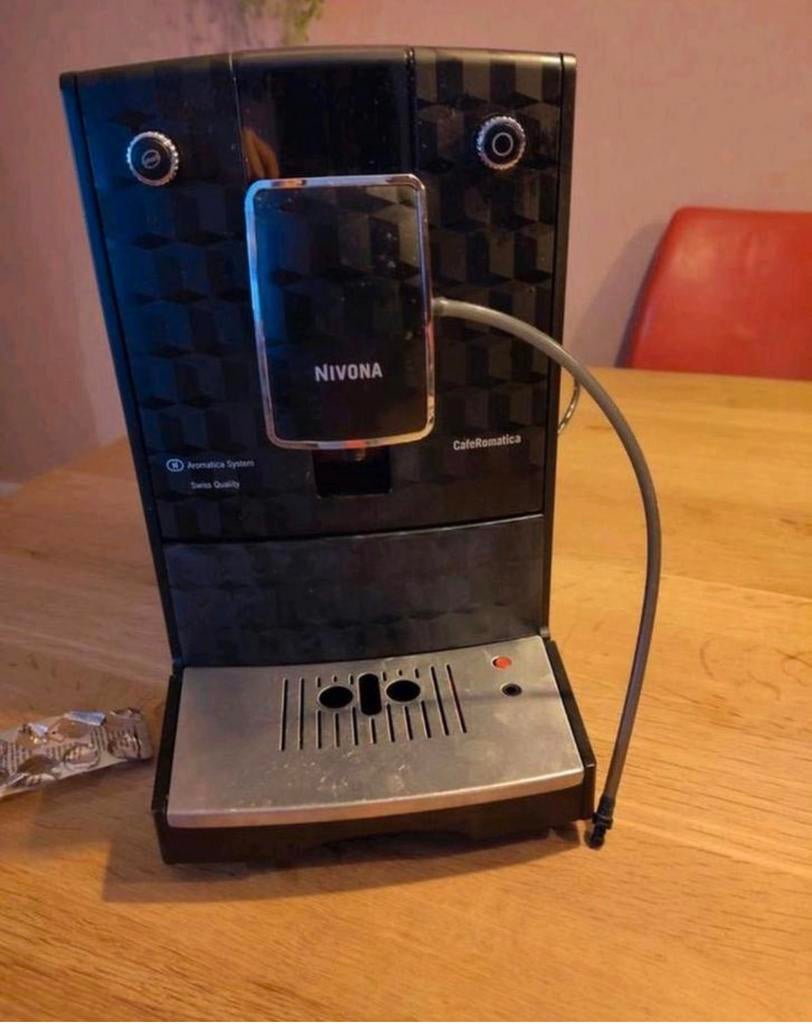 Espressomachine volautomatisch koffiezetapparaat nivona, Witgoed en Apparatuur, Koffiezetapparaten, Ophalen, Gebruikt, Espresso apparaat