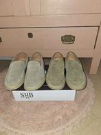 2 paar leren heren loafers maat 41, Ophalen, Zo goed als nieuw, Bruin, Loafers