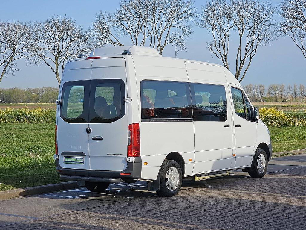 MERCEDES-BENZ SPRINTER 314 l2h2 9-pers 2x airco, Auto's, Bestelauto's, Elektrische buitenspiegels, Gebruikt, Euro 6, 143 pk