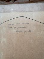 Twee Etsjes van Bergen op Zoom - Korenmarkt en Peperbus, Ophalen