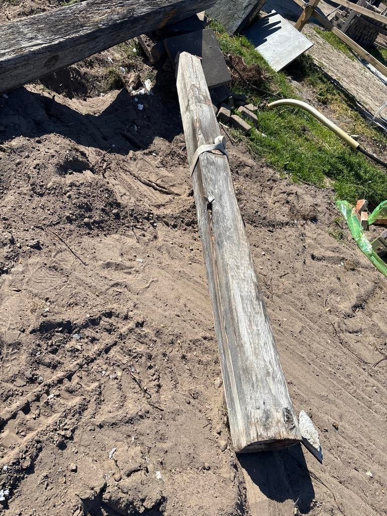 Robuust Eiken Gebint - Ideaal voor Constructie of Decoratie, Doe-het-zelf en Verbouw, Hout en Planken, Ophalen, Gebruikt, Eiken