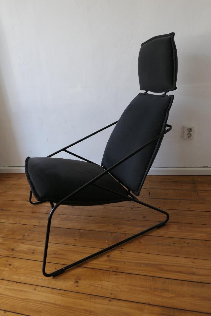Ikea Fauteuil Villstad, design Carl Öjerstam, Ophalen, 75 tot 100 cm, Zo goed als nieuw, Stof