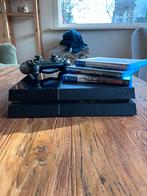 Sony PlayStation 4 - PS4 + Controller + 3 spellen (FW 6.71), Ophalen of Verzenden, Met 1 controller, Original, 500 GB