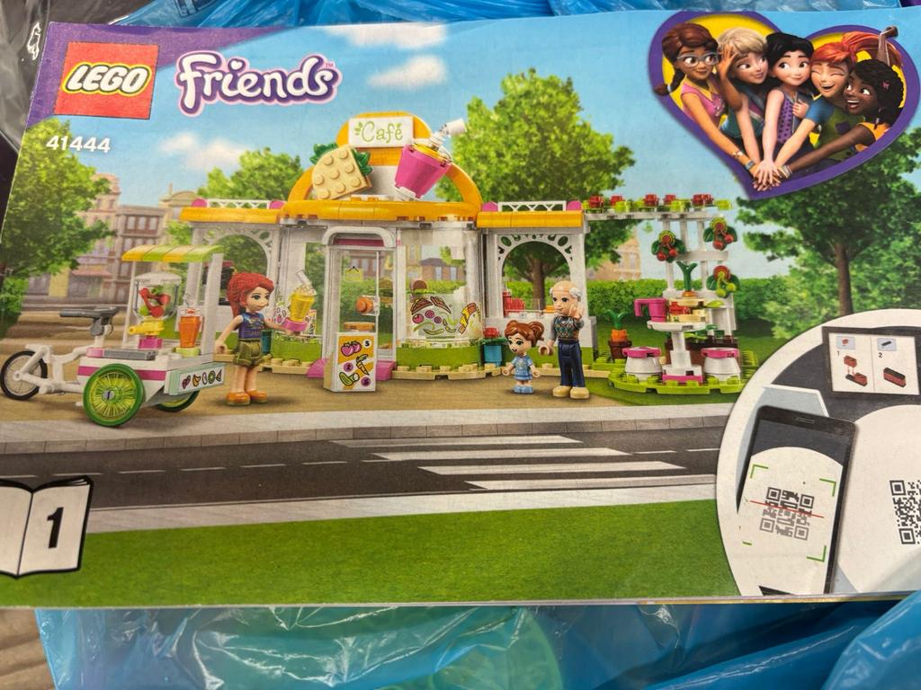 Lego Friends 41444 Heartlake City Juice Bar, Ophalen of Verzenden, Zo goed als nieuw, Complete set, Lego