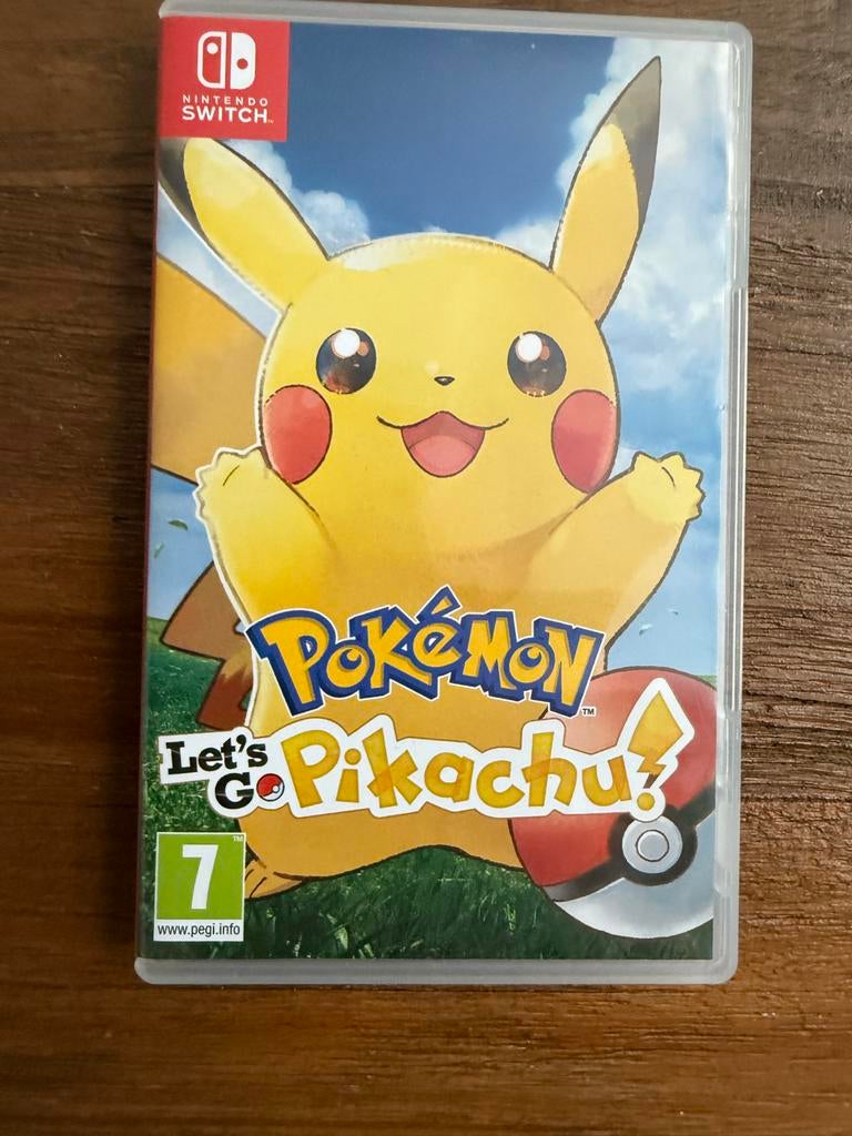 Pokémon Let's Go Pikachu! - Nintendo Switch, 1 speler, Eén computer, Ophalen of Verzenden, Zo goed als nieuw