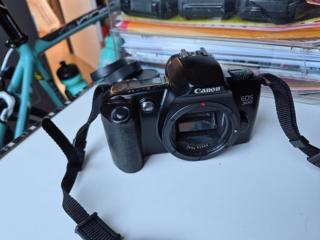 Canon EOS 500 Body - Analoge Spiegelreflexcamera, Ophalen of Verzenden, Gebruikt, Spiegelreflex, Canon