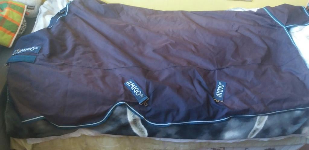 Amigo Horseware Bravo Turnout lite 0 gram 205 6.9 XL, Ophalen of Verzenden, Gebruikt, Deken