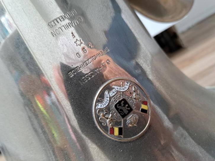 Oude Bas Tuba - G. Mahillon Bruxelles, Muziek en Instrumenten, Blaasinstrumenten | Tuba's, Ophalen of Verzenden